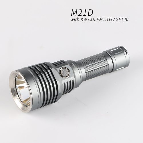 Convoy M21D PM1 Long Shot 6500K 21700 LED svítilna PM1 led, port typu C