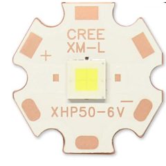 Cree XHP50.3 HI D4-1A na 20mm desce