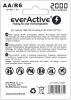 dobíjecí baterie everActive R6 / AA 2000mAh 1,2 V Ni-Mh, 4 ks