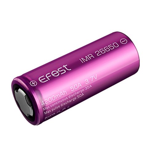 Efest Purple IMR 26650 s 4200mAh, 3,7V, Li-Ion baterií