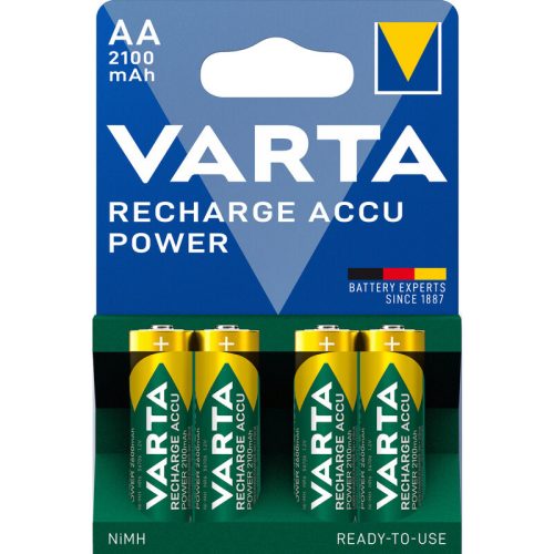 Varta 56706 AA Ready2Use Micro Battery Ni-MH 2100mAh 1,2 V Ni-Mh dobíjecí baterie, 4 ks