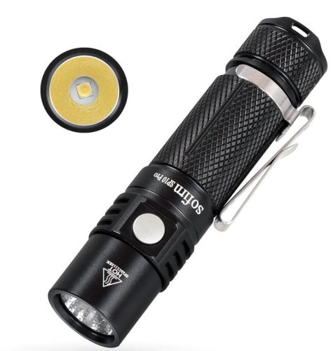 Sofirn SP10 Pro Výkonná 900lm EDC svítilna LH351D LED svítilna dobíjecí 14500 AA Mini přenosná svítilna Anduril 2.0