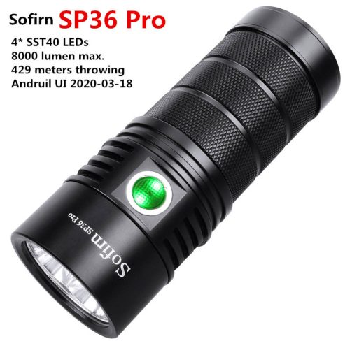 Svietidlo Sofirn SP36 PRO 6000K