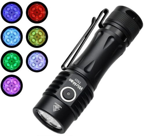  Wurkkos TS25 Výkonná 4000lm EDC 21700 Baterka Quad TIR Optic s viacfarebnými pomocnými LED diódami, užívateľské rozhranie Anduril 2.0, nabíjanie/napájanie cez USB C