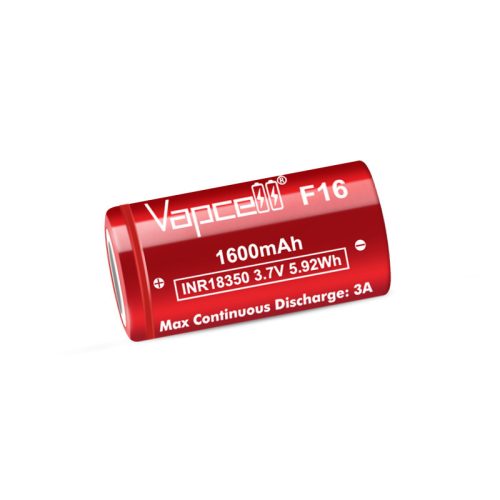 Vapcell F16 18350 1600mAh 3A nabíjateľná li-ion batéria